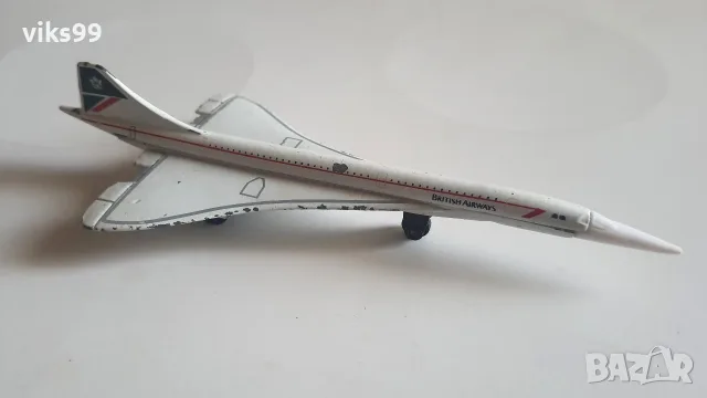 MATCHBOX 1978 SB 23 Concorde British Airways, снимка 6 - Колекции - 55977702
