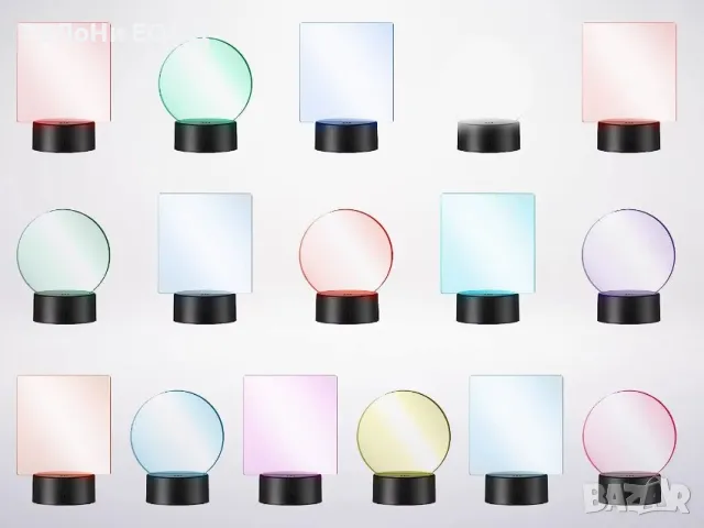 Светеща основа за Плакет, снимка 3 - Статуетки - 50035494