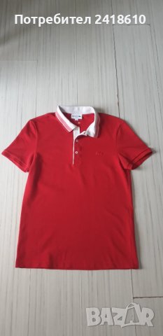 Lacoste Slim Fit Pique Cotton Mens Size 4 - M  НОВО! ОРИГИНАЛ! Мъжка Тениска!, снимка 12 - Тениски - 50991624