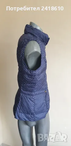 Napapijri Down Womens Vest Size L / XL ОРИГИНАЛ! Дамски Пухен Елек!, снимка 3 - Якета - 49665643