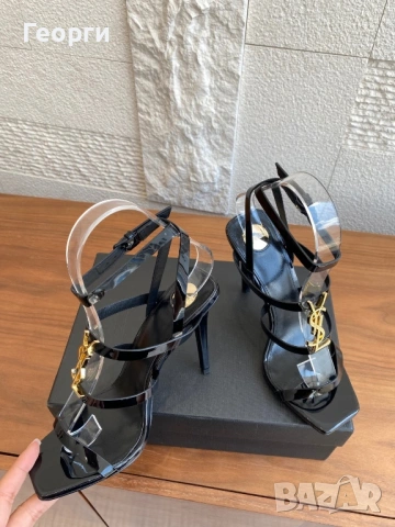 Дамски токчета и боти YSL, снимка 3 - Други - 53676546