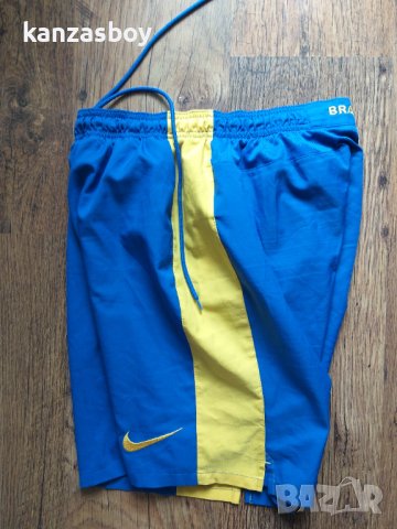 Nike Brasil Men's Shorts 2012/13 - страхотни футболни шорти М размер, снимка 6 - Спортни дрехи, екипи - 40714363