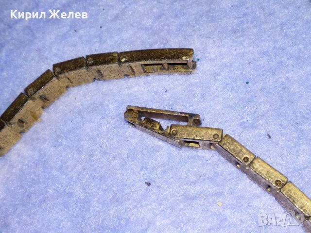 Ambre QUARTZ ПОЗЛАТЕН ДАМСКИ КВАРЦОВ МАРКОВ ВИНТИДЖ ЧАСОВНИК ТИП ГРИВНА 37205, снимка 7 - Дамски - 40196518