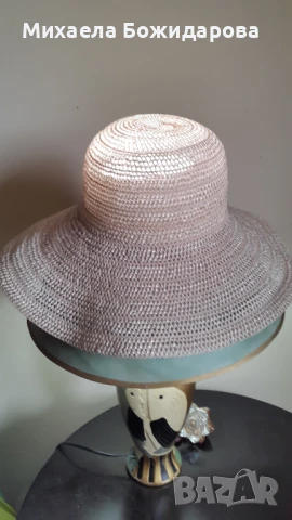 5 бр. елегантни летни дамски шапки, снимка 4 - Шапки - 51078650
