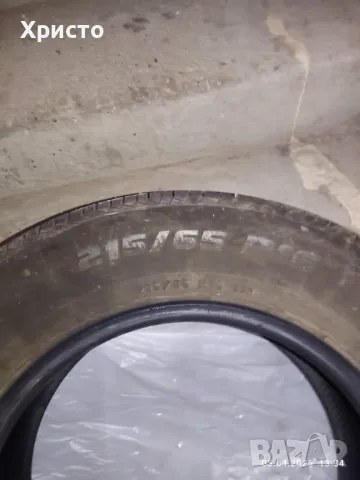 Продавам 4 гуми, летни 215/65 R16, снимка 2 - Гуми и джанти - 49772486