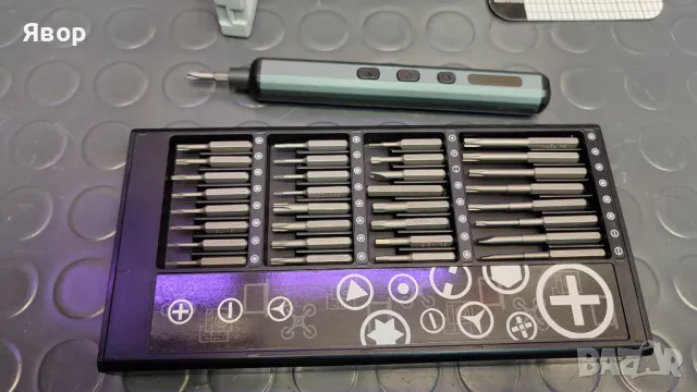 Електрическа супер прецизна отвертка за фина механика, снимка 5 - Друга електроника - 47509296