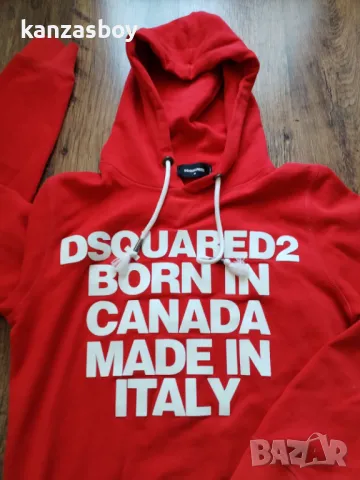 DSQUARED2 - страхотно мъжко горнище М, снимка 3 - Спортни дрехи, екипи - 49575913