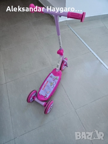 Продавам лот детска кола, баланс колело и тротинетка, снимка 7 - Коли, камиони, мотори, писти - 52090211