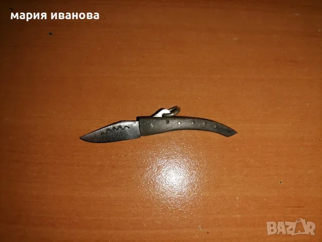 Малка ножка сойка рог стомана, снимка 3 - Ножове - 55838896