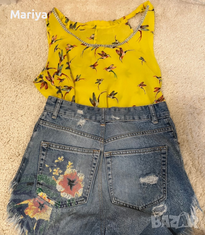 Къси панталонки Zara, снимка 6 - Къси панталони и бермуди - 36322269