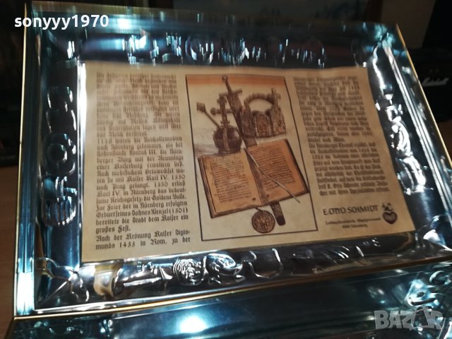 ГОЛЯМА МЕТАЛНА КУТИЯ ОТ ГЕРМАНИЯ 0908232011LN, снимка 7 - Антикварни и старинни предмети - 41808659