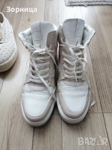 Дамски обувки кецове естествена кожа Answear lab, снимка 2 - Дамски ежедневни обувки - 40709626