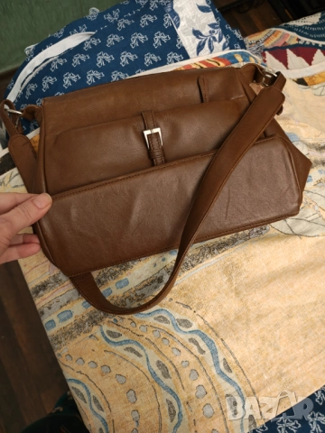 Чанта естествена кожа , снимка 2 - Чанти - 52055372