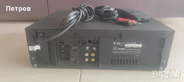 Видео Panasonic VHS , снимка 3 - Плейъри, домашно кино, прожектори - 56384007