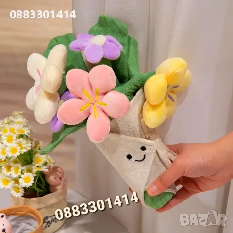 Плюшен Бургер 20см , снимка 6 - Плюшени играчки - 48226412