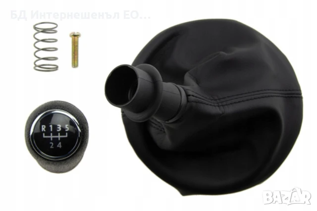 7E0711113  Топка за скоростен лост с маншон, VW T5, Multivan T5, 5 скорости, снимка 3 - Части - 51286608