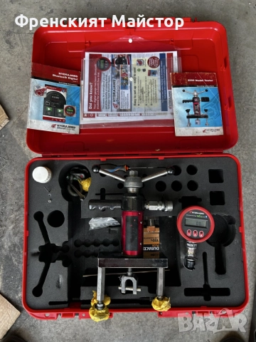 Професионален хидравличен тестер за анкери Hydrajaws 2000 Model + Bluetooth дигитален манометър