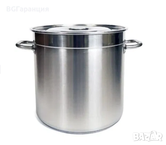 Казан от неръждаема стомана с обем 35 литра, снимка 4 - Други стоки за дома - 52255917
