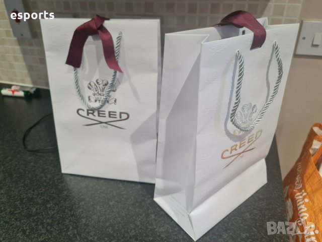 Подаръчна бутикова торба Creed gift bag - 31cm x 21cm , снимка 2 - Други - 35803731