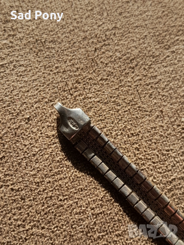 Стара сребърна гривна 925 , снимка 3 - Антикварни и старинни предмети - 44823888