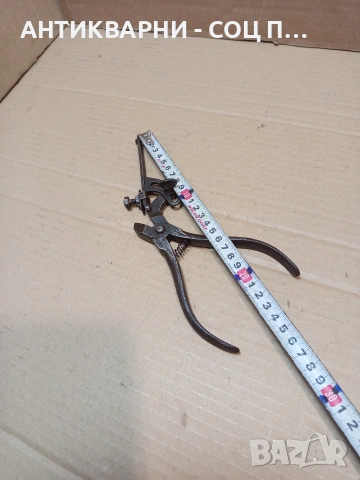 Соц Стари Немски Чапраз Клещи НОМЕР 1641., снимка 14 - Антикварни и старинни предмети - 53699041