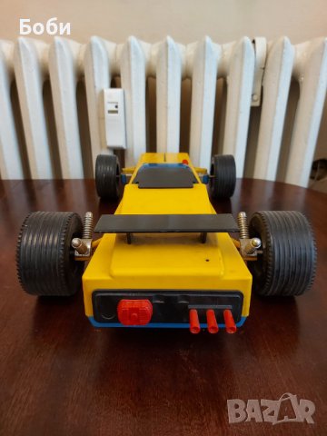Стара Съветска Соц Играчка Голяма Спортна Кола , снимка 7 - Колекции - 38626625