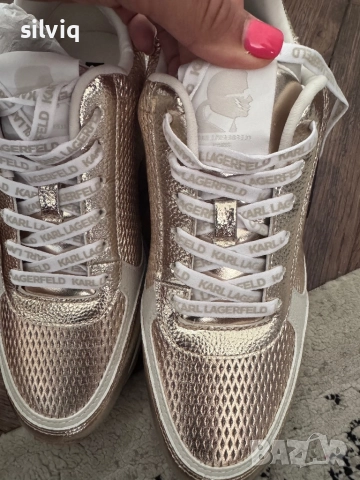 Сникърси Karl Lagerfield, снимка 7 - Дамски ежедневни обувки - 51573640