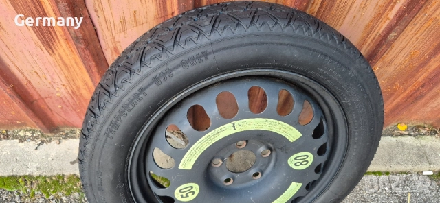 резервна гума патерица за мерцедес mercedes 5x112 17 цола, снимка 6 - Части - 52527792