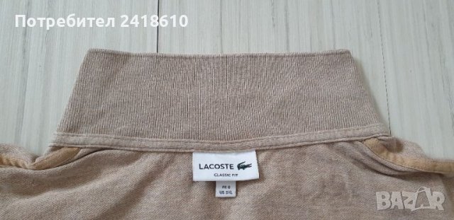 Lacoste Pique Cotton Classic Fit Mens Size 8 - 3XL ОРИГИНАЛ! Мъжка Тениска!, снимка 4 - Тениски - 41290310