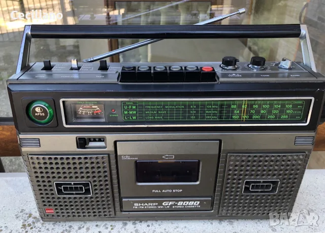 Радиокасетофон Sharp GF-8080 , снимка 10 - Радиокасетофони, транзистори - 55782900