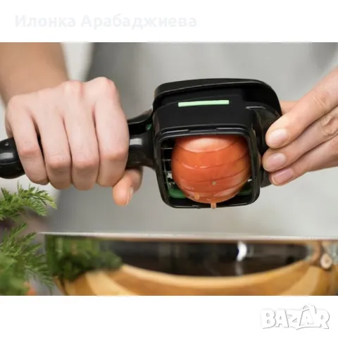 Мултифункционално ренде за плодове и зеленчуци 5 в 1 Genius Nicer Dicer, снимка 2 - Аксесоари за кухня - 48910853