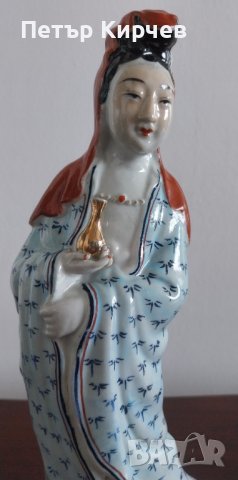 Статуетка Куан Ин, снимка 2 - Статуетки - 41678078