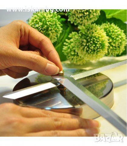 ЛЕПЯЩ СТЕНЕН ЧАСОВНИК С 3D ЕФЕКТ - код 4215 , снимка 4 - Стенни часовници - 33946210