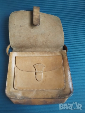 Дамска Чанта "Балкан"  Естествена Кожа - ретро модел , снимка 2 - Чанти - 52485997