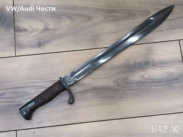 Немски щик нож байонет Маузер Касапина 98/05 , снимка 2 - Антикварни и старинни предмети - 54541736