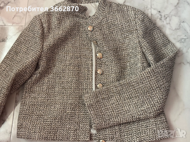 Страхотно сако от букле, снимка 2 - Сака - 51771606