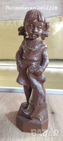 дърворезба за ценители 28см , снимка 2 - Статуетки - 53798856