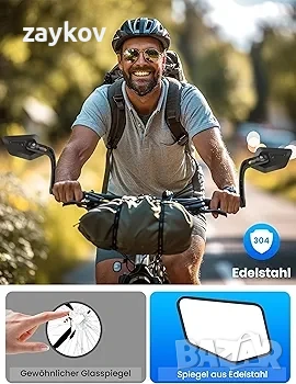 Велосипедни огледала за електрически велосипед, снимка 3 - Части за велосипеди - 50589287