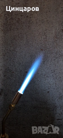 Горелка с мап газ флакон темп. над 2100°C, подгряване, спояване, топене , снимка 2 - Други машини и части - 53473389