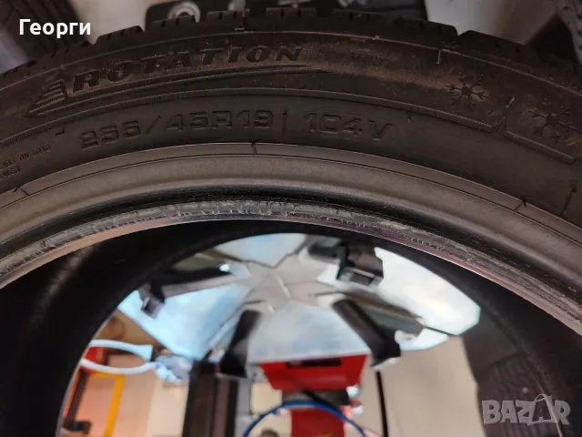 2бр. зимни гуми 255/45/19 Dunlop, снимка 6 - Гуми и джанти - 56336479