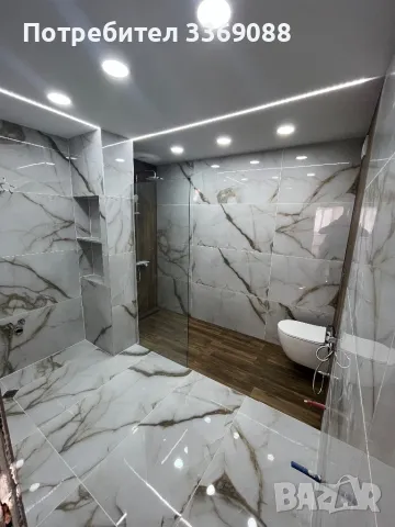 Ремонт на бани,фаянс,теракот,шпакловка ,боя,ел-инсталации,ВиК услуги,декоративни мазилки., снимка 16 - Ремонти на апартаменти - 48602904