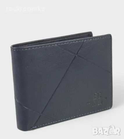 Мъжки портфейл портмоне марка COVERI в син цвят, снимка 2 - Портфейли, портмонета - 48418207