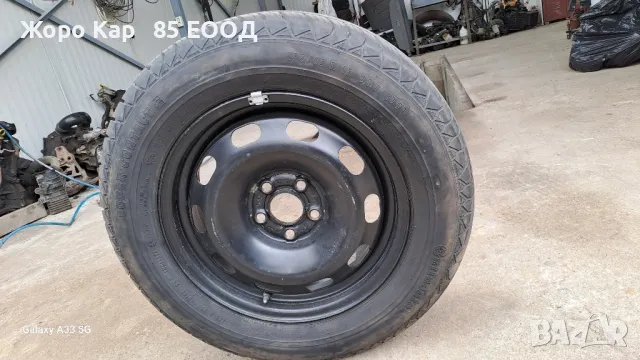 1 брой 15 цолова желязна джанта 5х100 за Ауди А3/Audi A3, снимка 7 - Гуми и джанти - 49759910