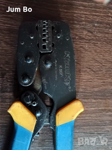 KLAUKE К507 кримп клещи, снимка 2 - Клещи - 53720967