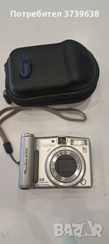 Дигитален фотоапарат Canon Power Shot A700, снимка 3 - Фотоапарати - 53426728