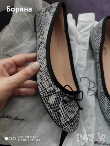 Нови обувки балеринки естесвена кожа 38 номер, снимка 3 - Дамски ежедневни обувки - 41416599