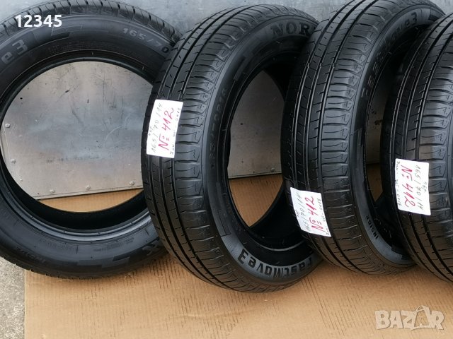 165/70R14 dot2018 7мм грайфер-№412, снимка 4 - Гуми и джанти - 41627811