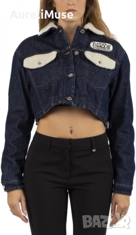 Дънково яке Moschino , снимка 3 - Якета - 53752576