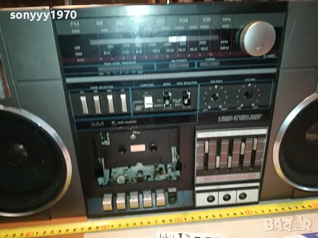 ГОЛЯМ КАСеТОФОН 60см 1205230920, снимка 4 - Радиокасетофони, транзистори - 40674581