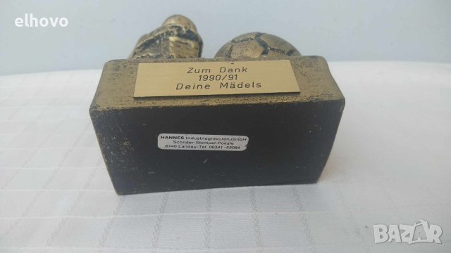 Декоративка фигурка обувка с топка, снимка 5 - Други ценни предмети - 41381023